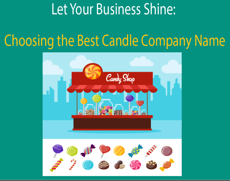 candle company name generator